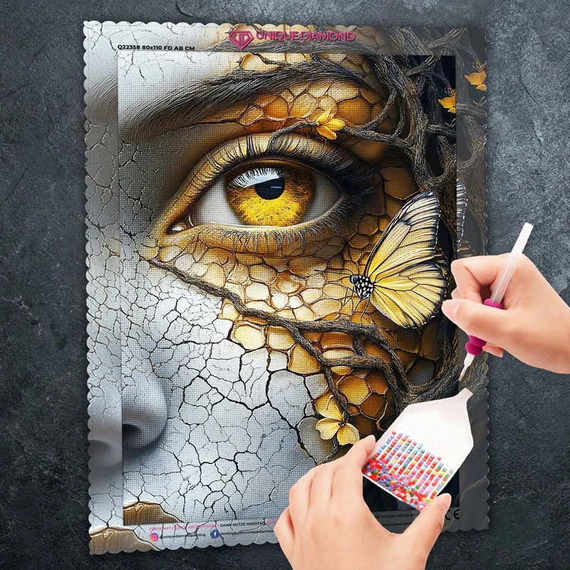 5D Diamond Painting – Das Auge der Natur
