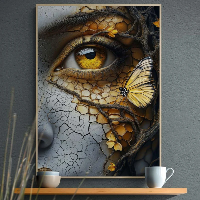 5D Diamond Painting – Das Auge der Natur