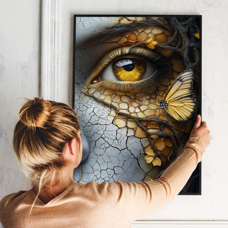 5D Diamond Painting – Das Auge der Natur