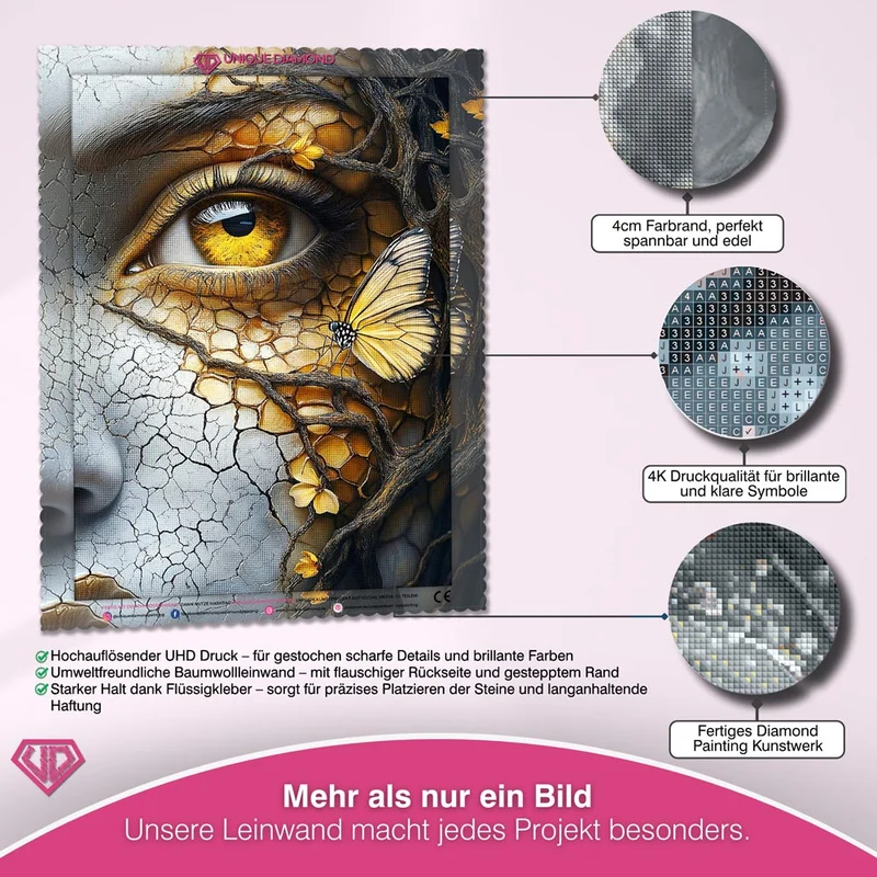 5D Diamond Painting – Das Auge der Natur
