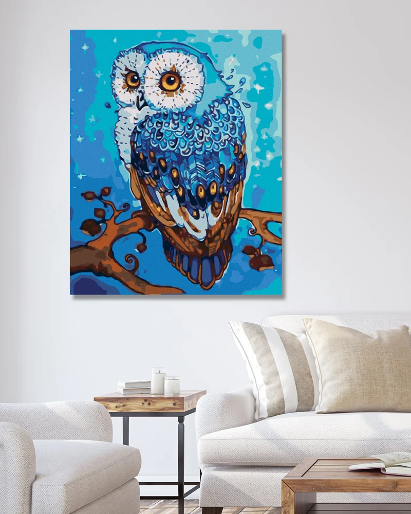Diamond painting - BLAUE SÄULE
