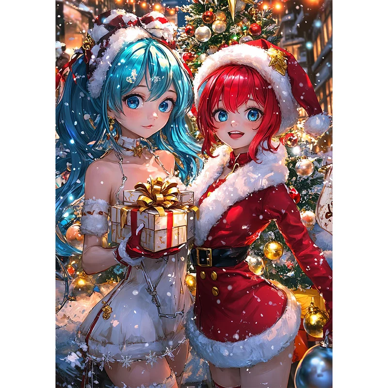 5D Diamond Painting – Weihnachtliches Fest