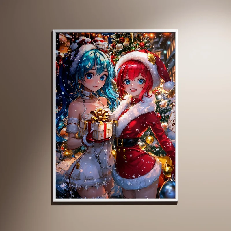 5D Diamond Painting – Weihnachtliches Fest