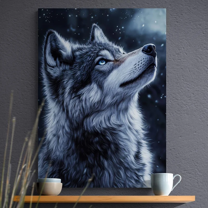 5D Diamond Painting – Blick in die Sterne