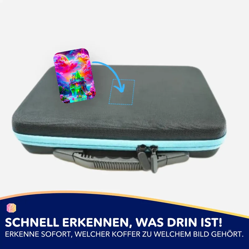 Aufkleber 5er-Set - Traumland in der Fantasie