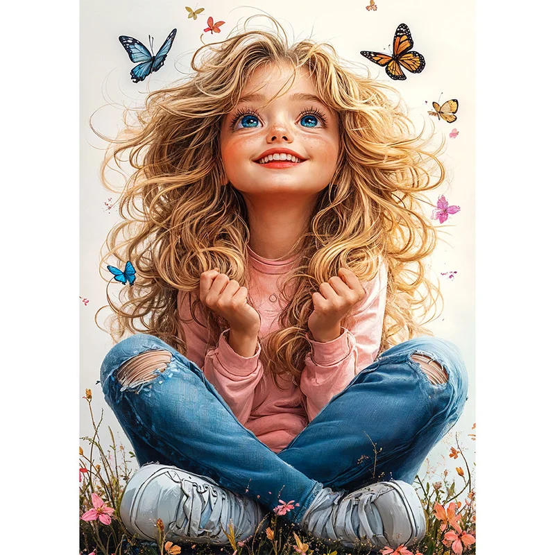5D Diamond Painting – Sommerfreude