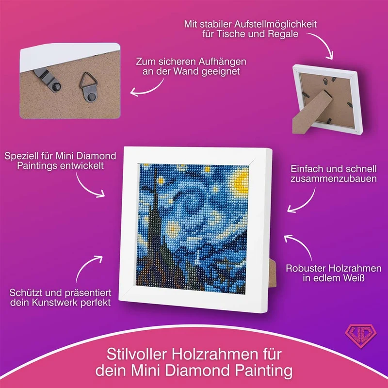 5D Diamond Painting Sternennacht von Vincent van Gogh