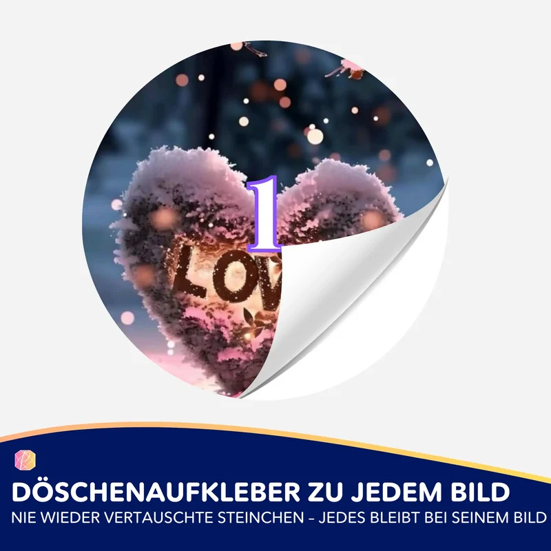 Döschenaufkleber - Love "Limited Edition"
