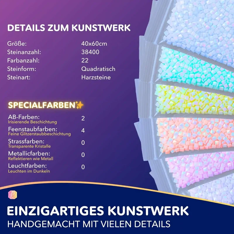 Diamond Painting - Schwan im Seerosensee