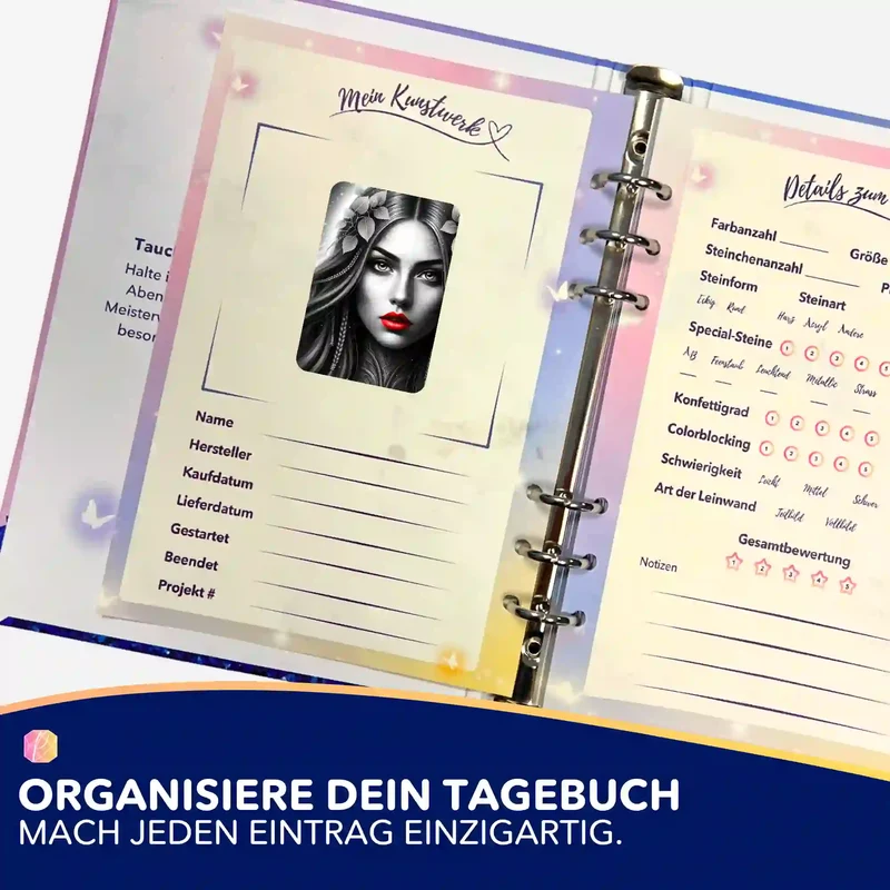 Aufkleber 5er-Set - Red Lips