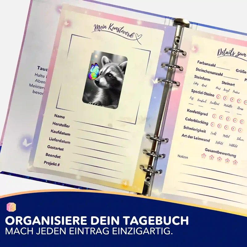 Aufkleber 5er-Set - Kleiner Farbtupfer