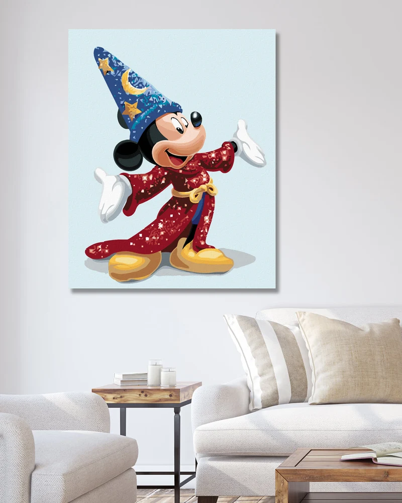 Diamond painting - MICKEY MOUSE MIT EINEM ZAUBERERHUT