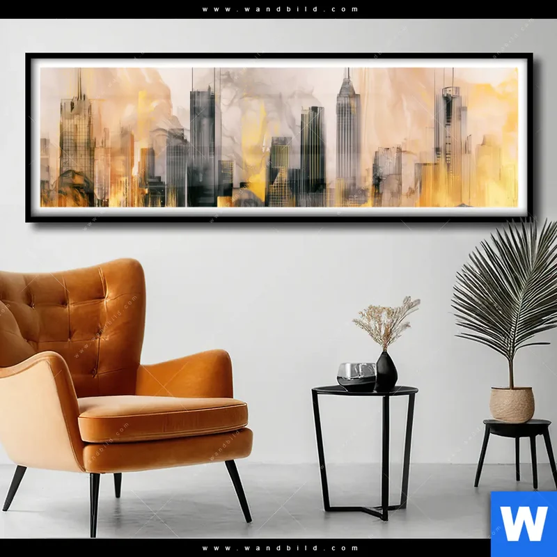 Poster | Metropole im Morgenlicht | Panorama