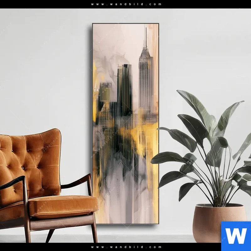 Wechselmotiv | Metropole im Morgenlicht | Schmal