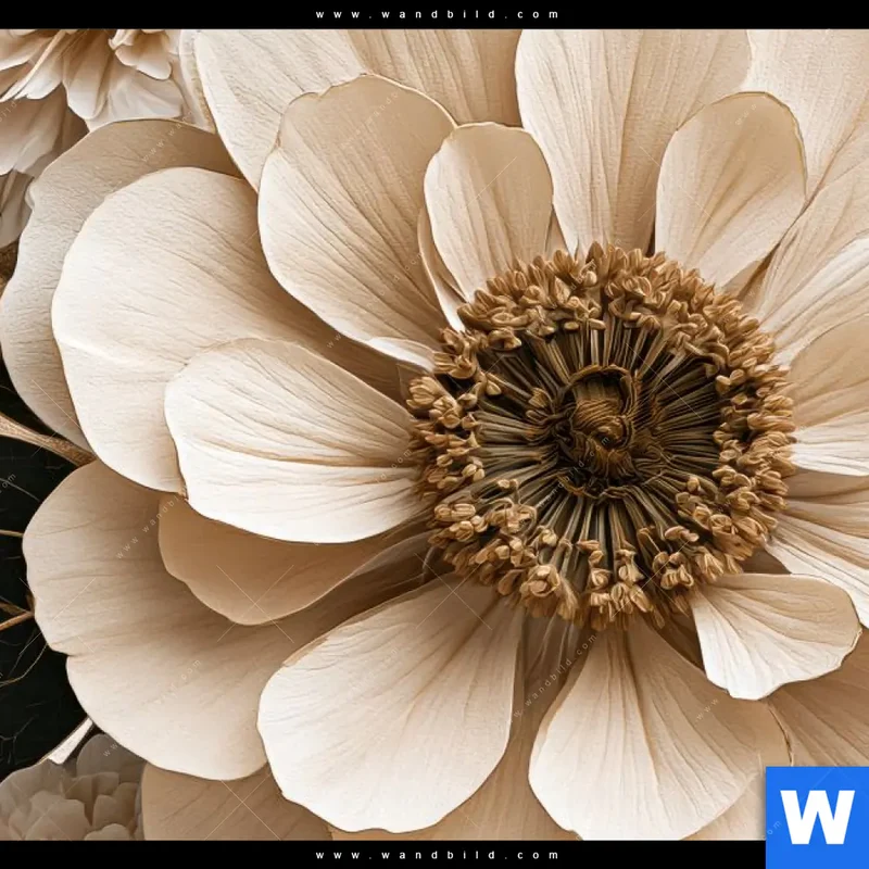 Alu-Dibond Bild | Rosé Garden | Hochformat