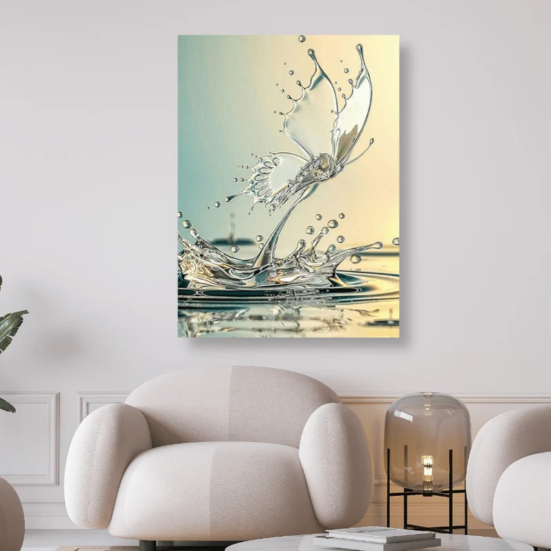 Schmetterling aus Wasser - 5D DIY Diamond Painting