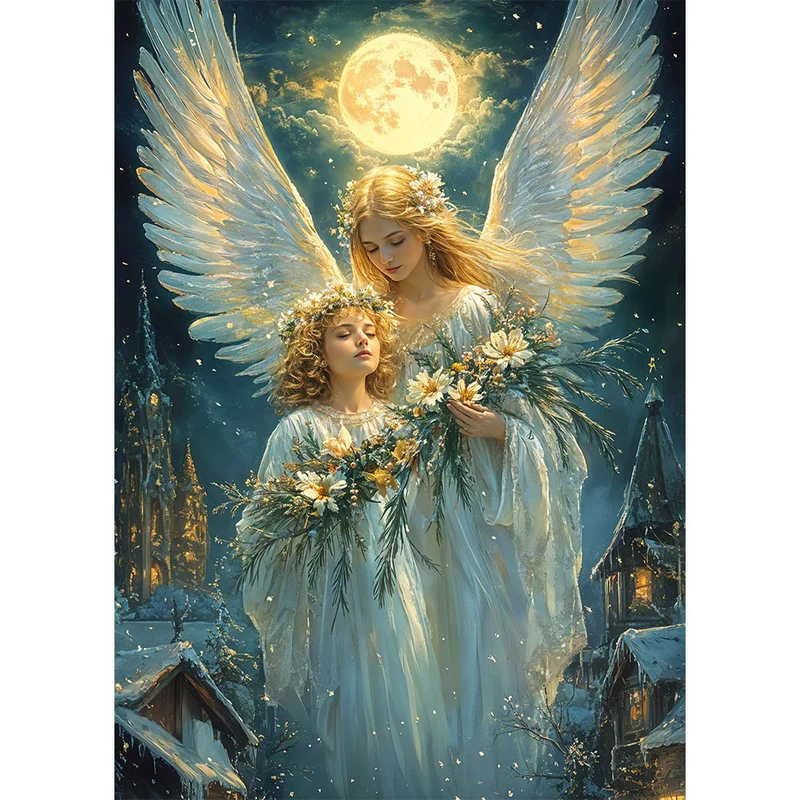 5D Diamond Painting – Engel des Lichts