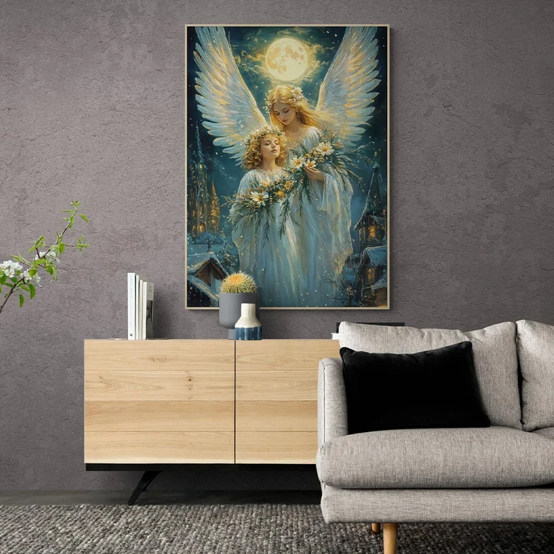5D Diamond Painting – Engel des Lichts