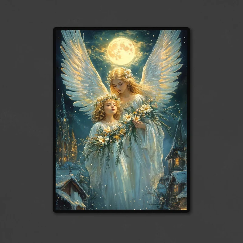 5D Diamond Painting – Engel des Lichts