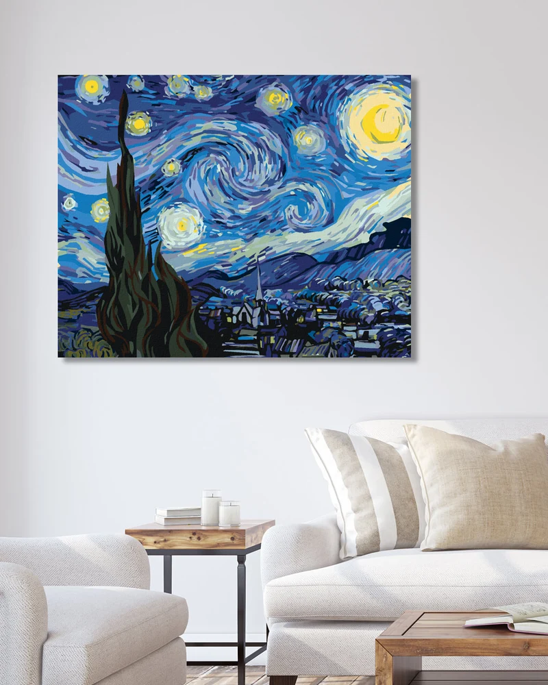 Diamond painting - MOND NACH DEM VAN GOGH