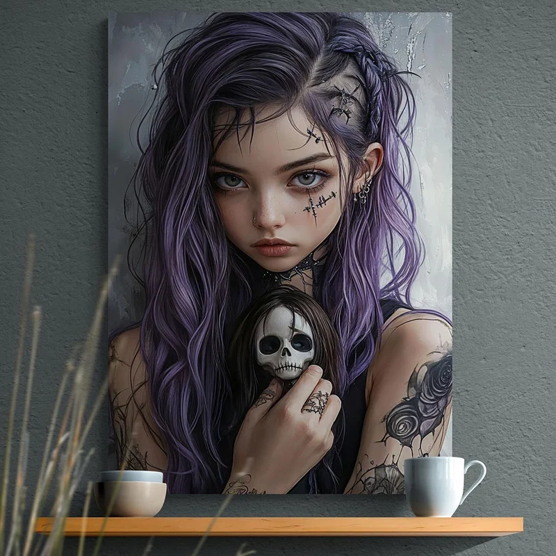 5D Diamond Painting – Mystische Schönheit