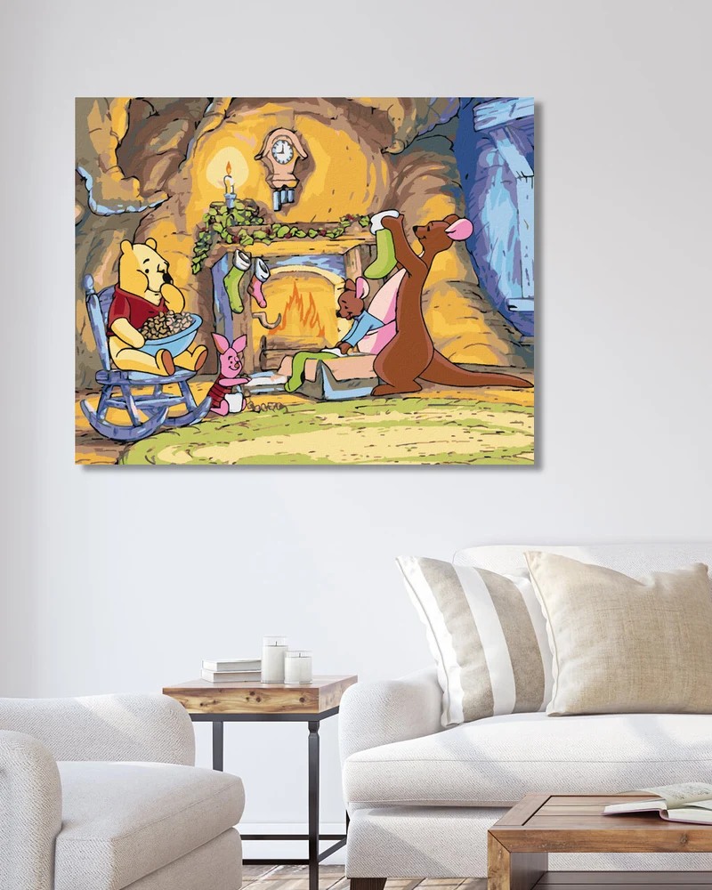 Diamond painting - WINNIE PUUH UND WEIHNACHTEN