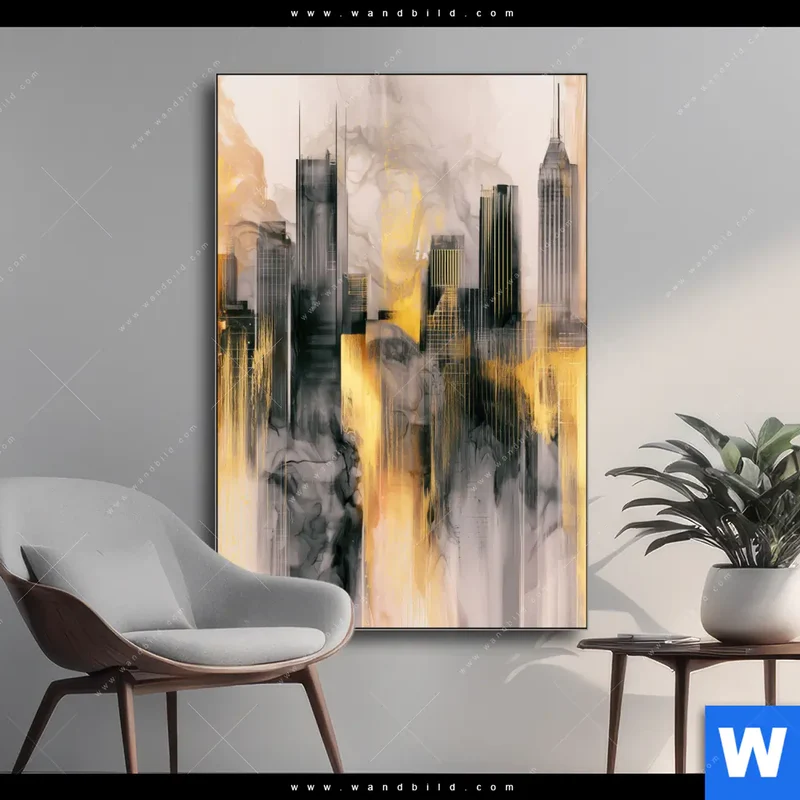 Wechselmotiv | Metropole im Morgenlicht | Hochformat
