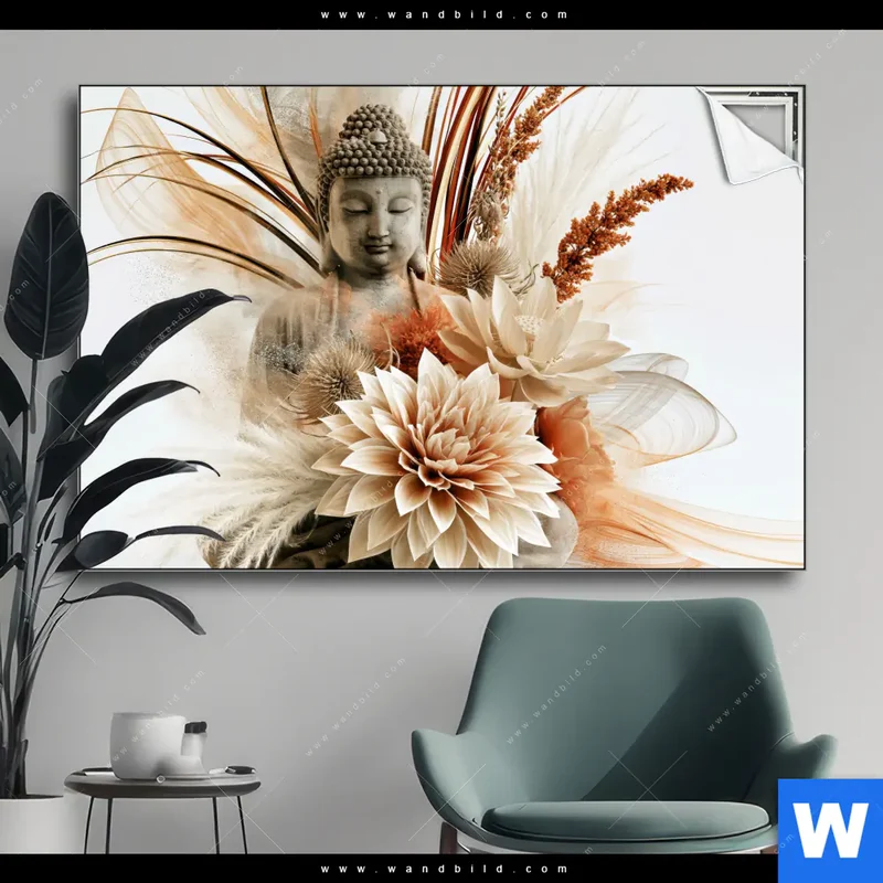 Spannbild | Buddha – Harmonie der Natur | Querformat