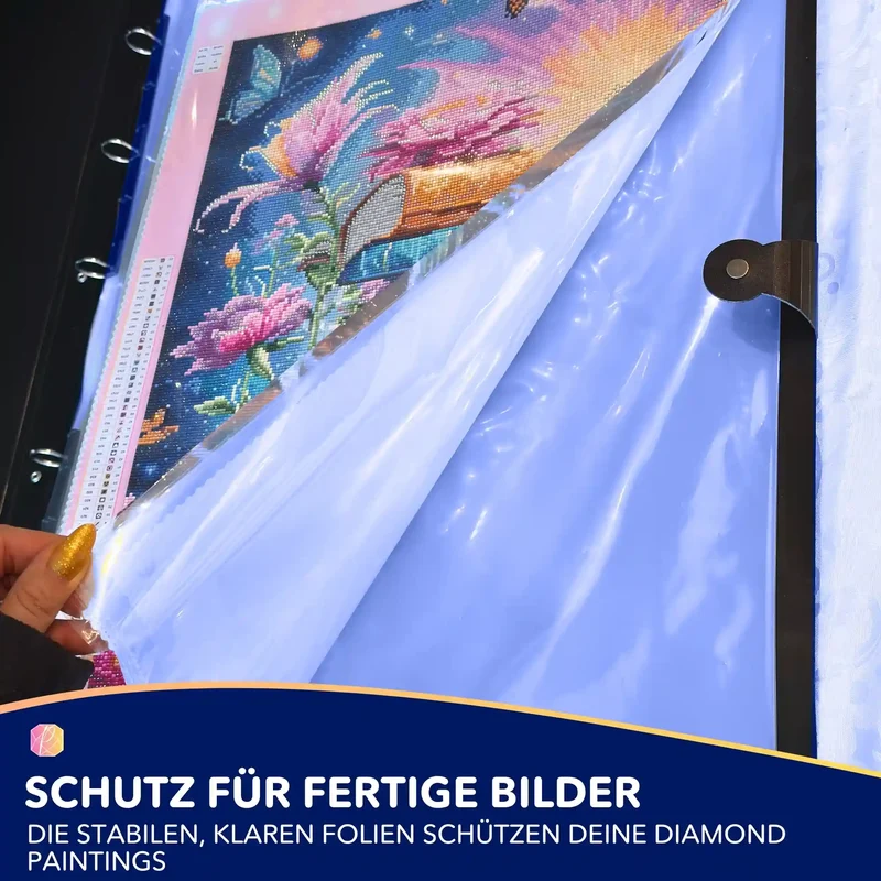 Diamond Painting Folien für Sammelmappe