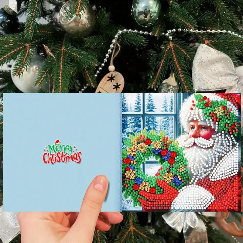 5D Diamond Painting Grußkarten – Festliche Weihnachtsedition