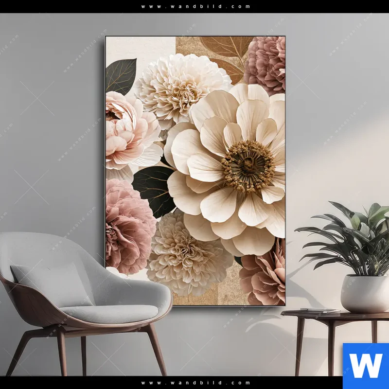 Wechselmotiv | Rosé Garden | Hochformat