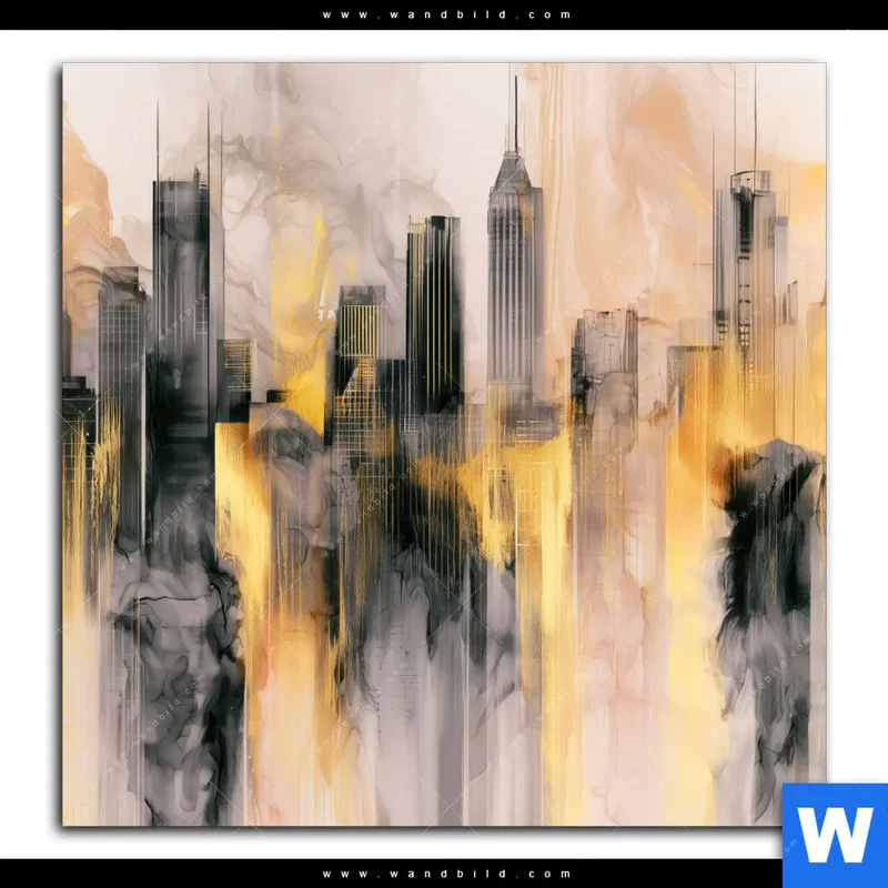 Spannbild | Metropole im Morgenlicht | Quadrat