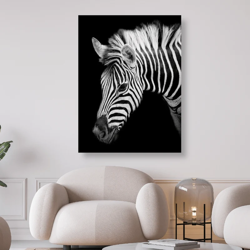 Kopf eines Zebras - 5D DIY Diamond Painting