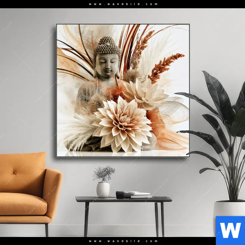 Wechselmotiv | Buddha – Harmonie der Natur | Quadrat