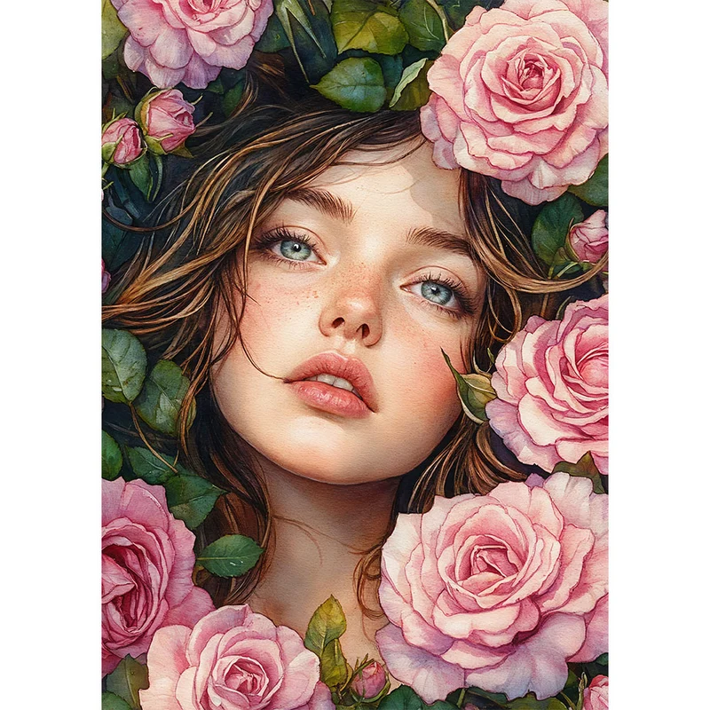 5D Diamond Painting – Rosenkönigin Marielle