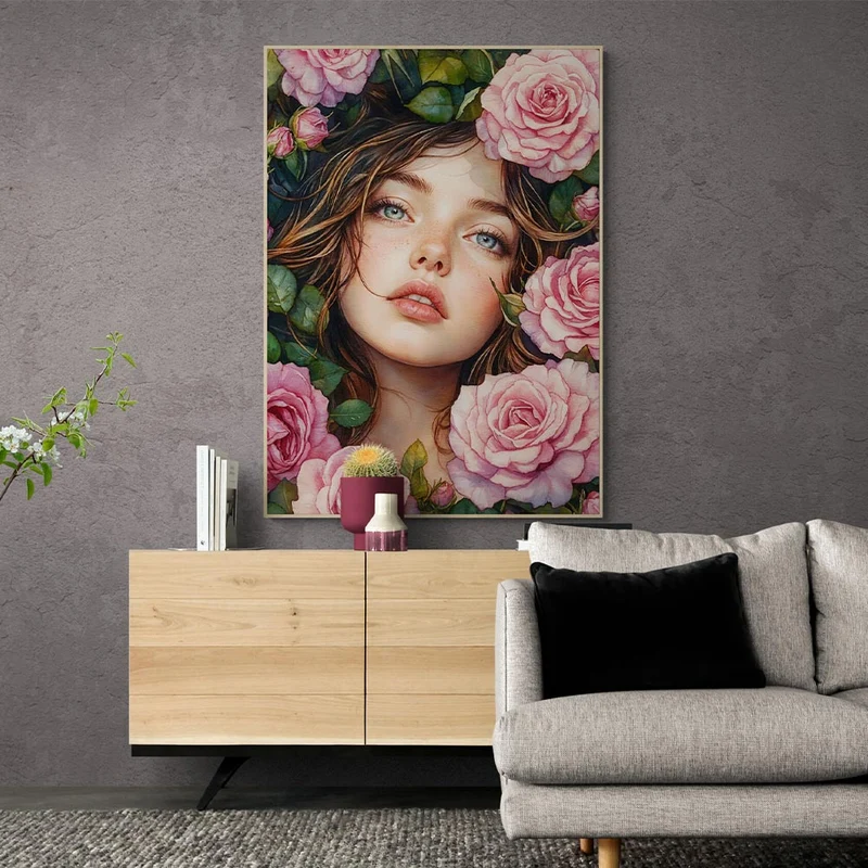 5D Diamond Painting – Rosenkönigin Marielle