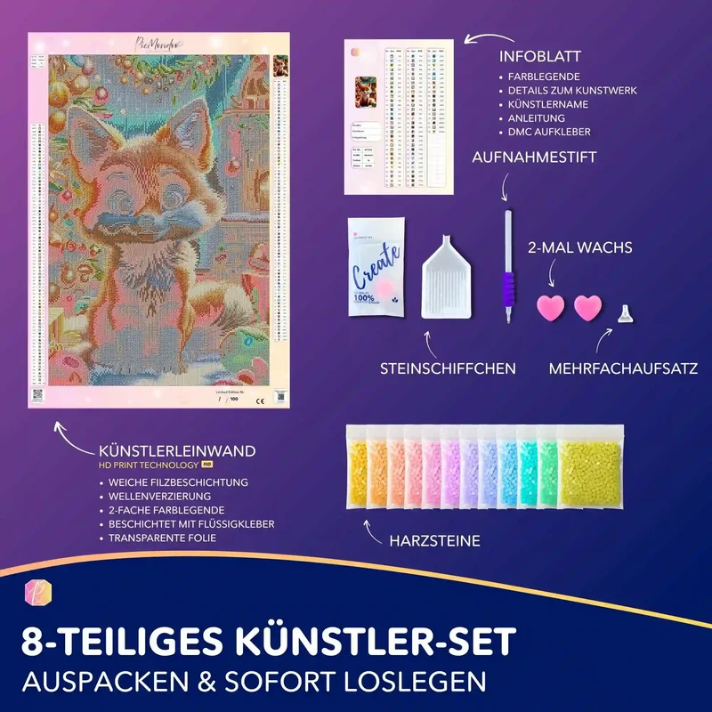 Diamond Painting - Foxy "Limited Edition"