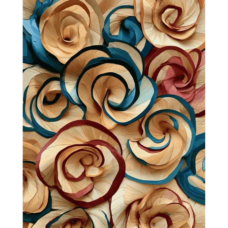 Papierblüten