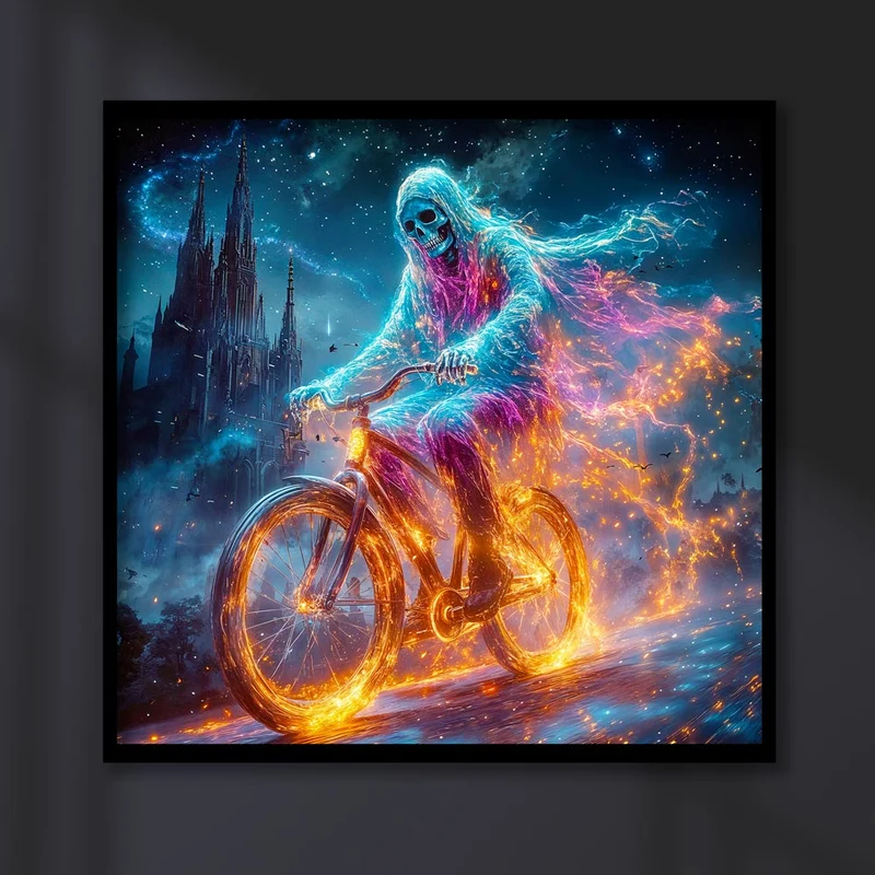 5D Diamond Painting - Höllenfahrer