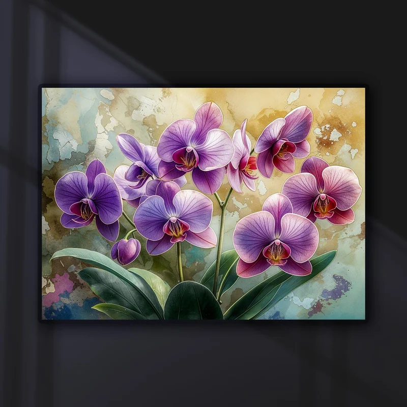 5D Diamond Painting – Orchideenpracht