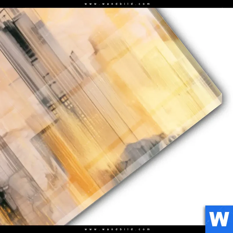 Acrylglasbild | Metropole im Morgenlicht | Panorama