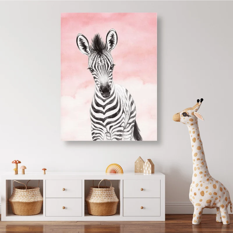 Zebra Motiv Kinderzimmer - 5D DIY Diamond Painting