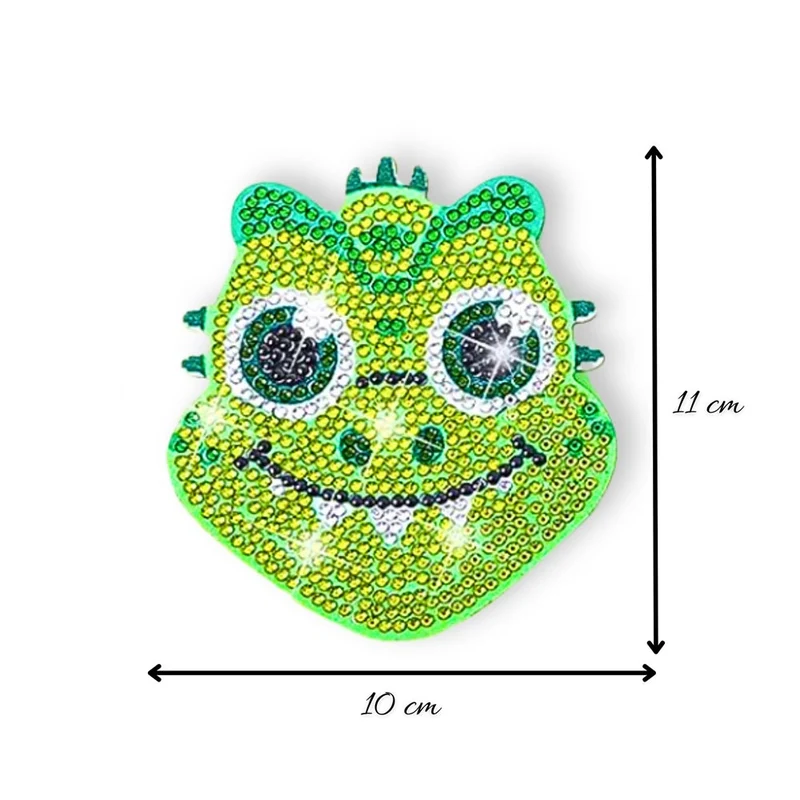 5D Diamond Painting Untersetzer Dinosaurier