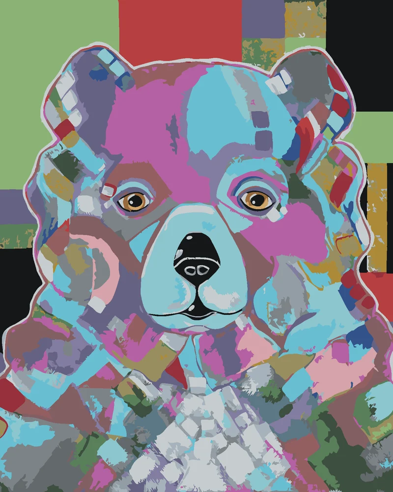 Diamond painting - TEDDYBÄR (JONNA JAMES)