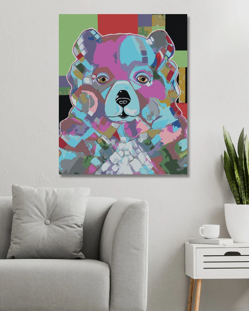 Diamond painting - TEDDYBÄR (JONNA JAMES)