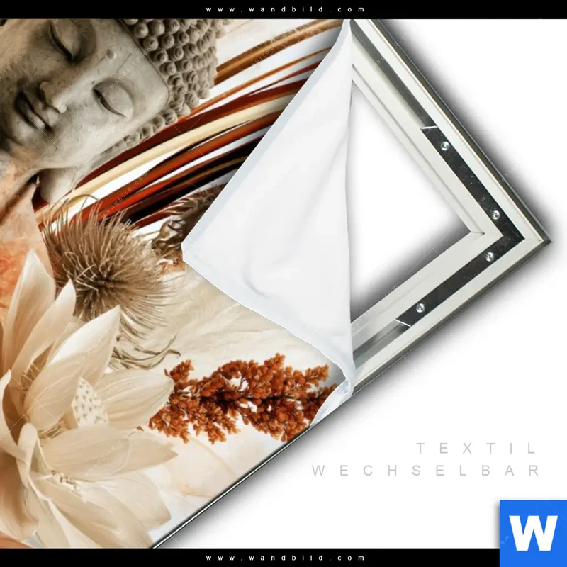 Spannbild | Buddha – Harmonie der Natur | Hochformat