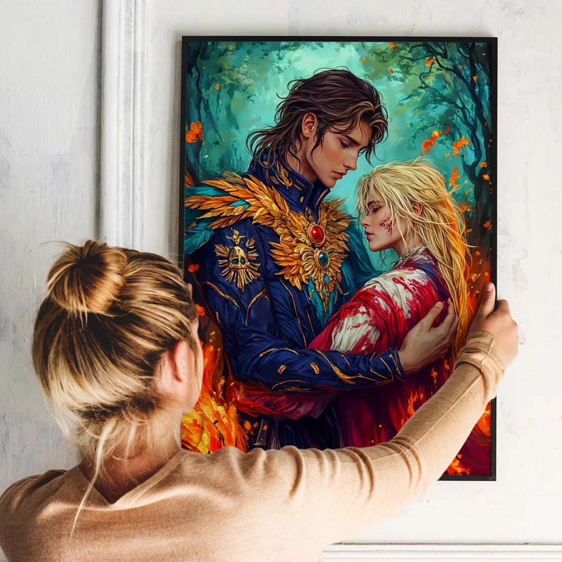 5D Diamond Painting – Vereint im Feuer