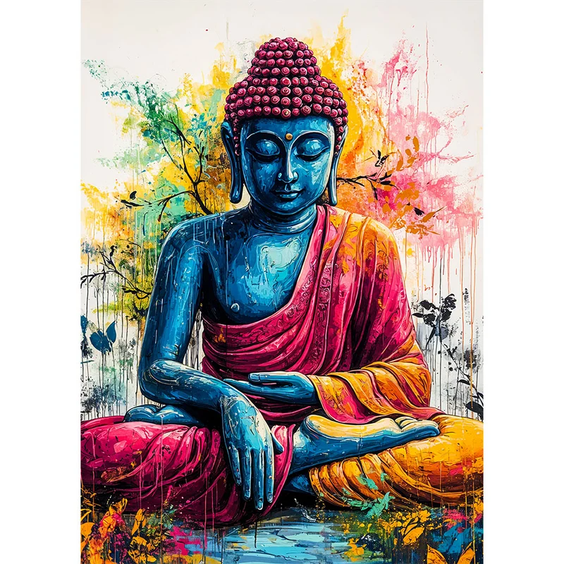 5D Diamond Painting – Buddhas Farbenpracht
