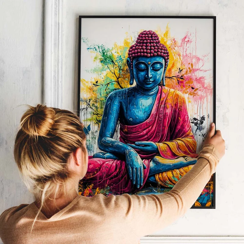 5D Diamond Painting – Buddhas Farbenpracht