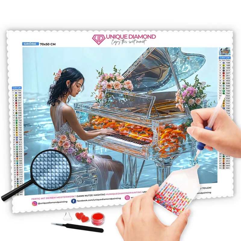 5D Diamond Painting – Die Harmonie der Klänge